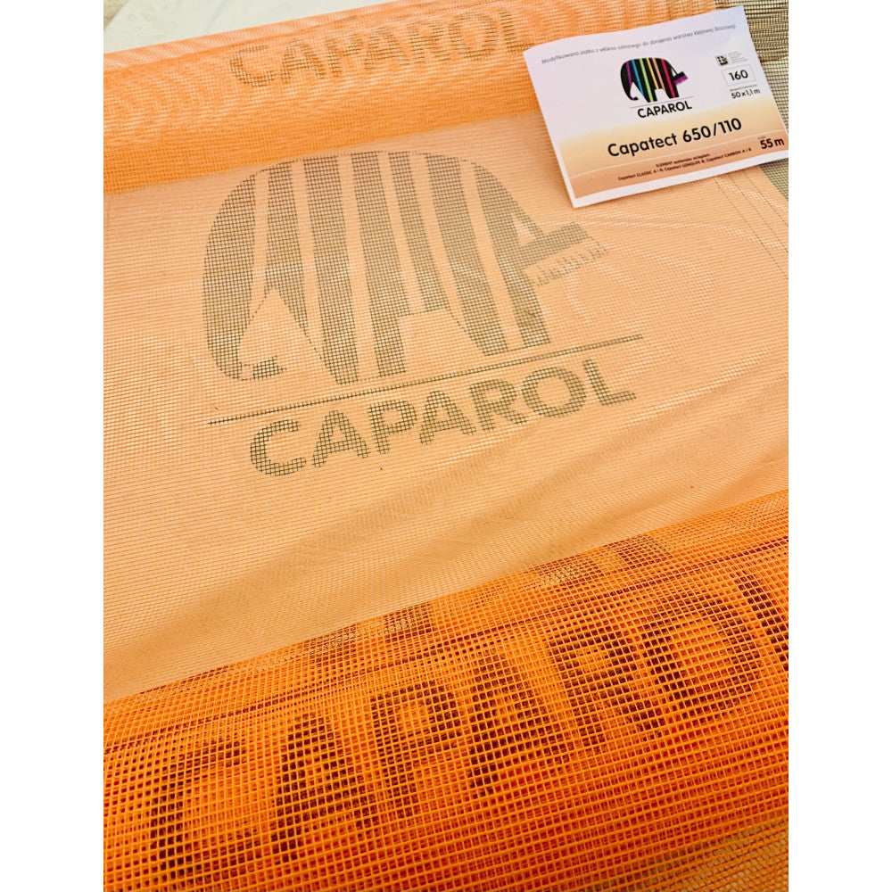 Siatka elewacyjna Caparol 160g pomarańczowa 55 m2