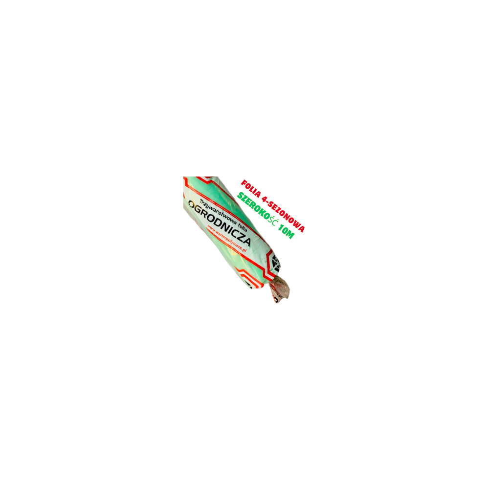 Folia tunelowa UV4 szerokość 10m - na metry