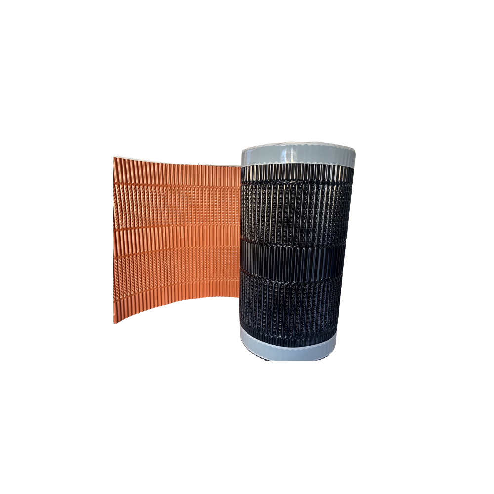 Taśma kalenicowa z pełnego aluminium 0,3m x 5m